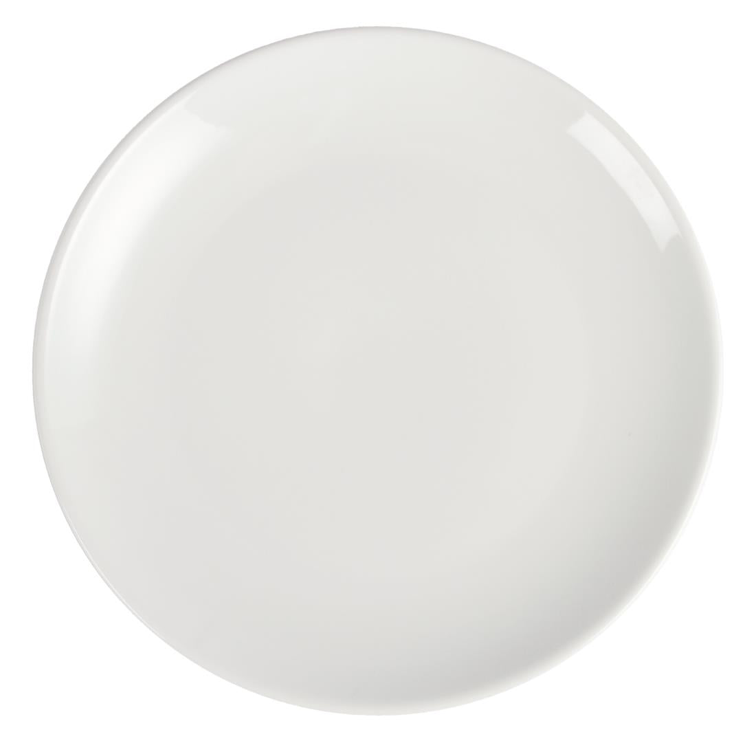 U079 Olympia Whiteware Coupeborden 25cm (12 Stuks)