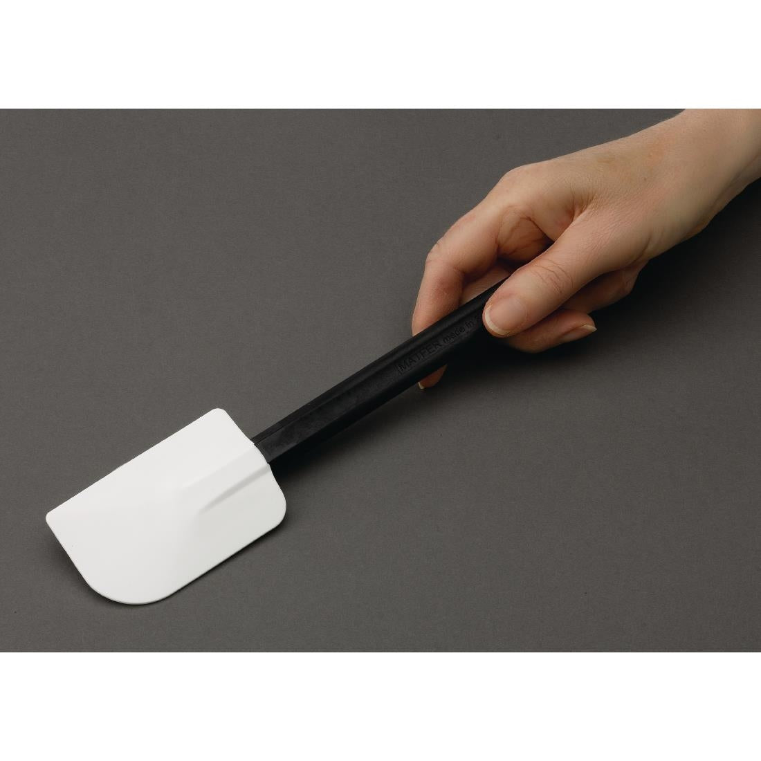 DR617 Matfer Bourgeat Elveo Exoglass hittebestendige pannenlikker 25cm