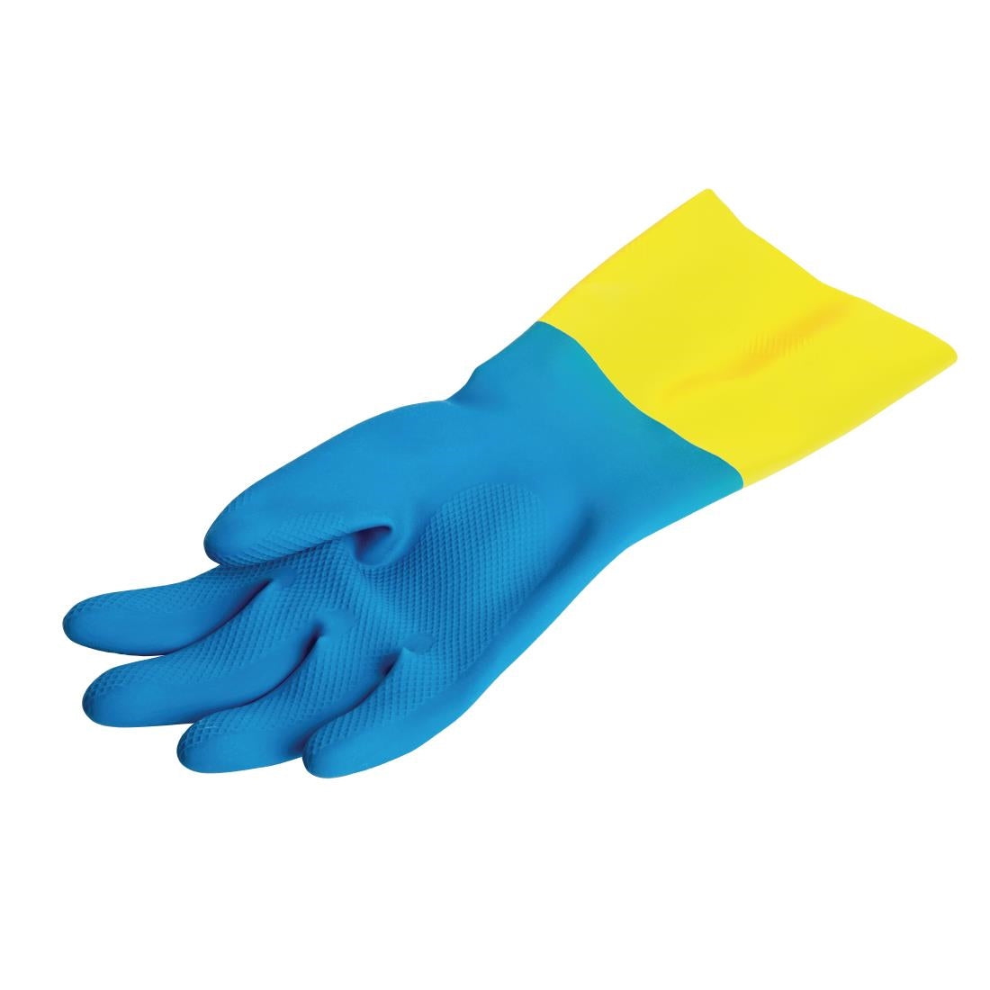 FA296-XL MAPA Alto 405 waterdichte heavy-duty werkhandschoenen blauw en geel - XL