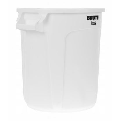 L651 Rubbermaid Brute ronde container wit 37,9Ltr
