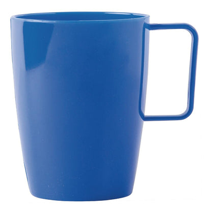 CE288 Olympia Kristallon polycarbonaat bekers met oor blauw (12 stuks)