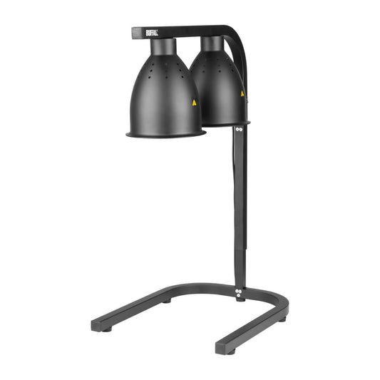 JA865 Buffalo Infrarood Warmhoudlamp Mat Zwart
