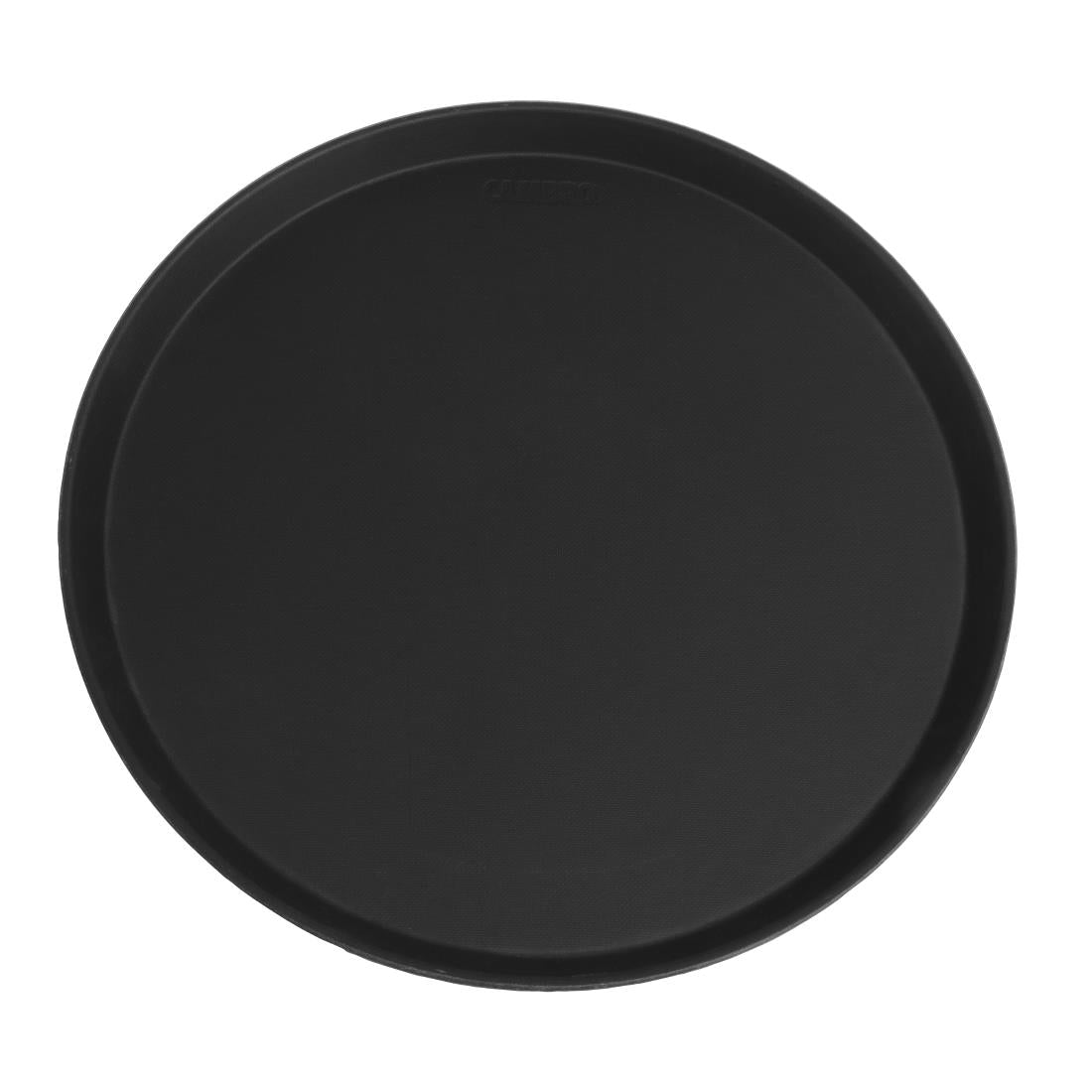 DM782 Cambro Camtread rond antislip glasvezel dienblad zwart 40,5cm