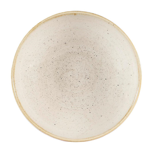 DW373 Churchill Stonecast Nutmeg Cream Evolve Coupe Kom 18.4cm (12 stuks)