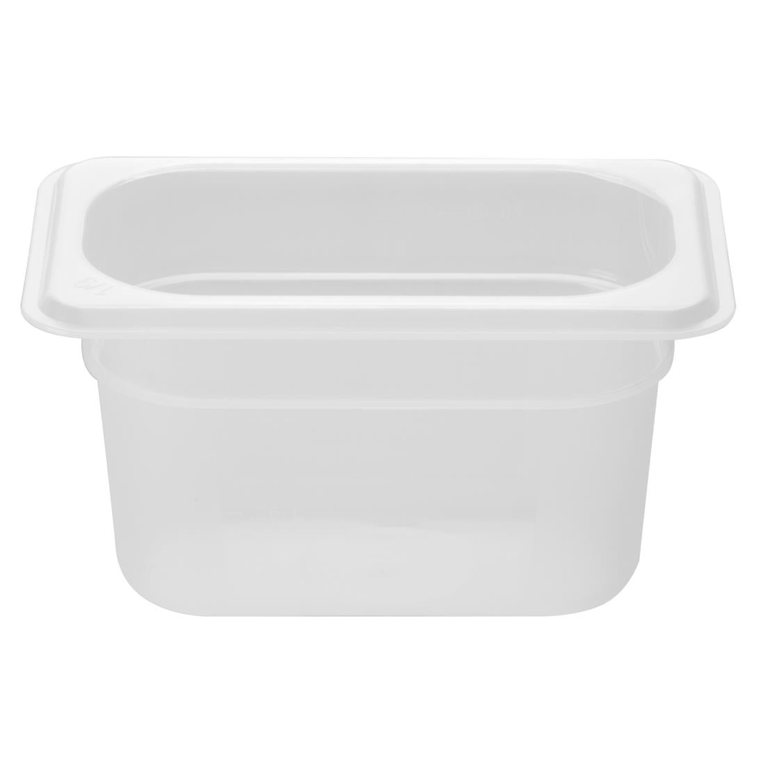 HZ346 Nisbets Essentials Polypropyleen 1/9 Gastronormbak 100mm