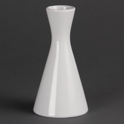 CB701 Olympia Whiteware porseleinen vaasjes (6 stuks)