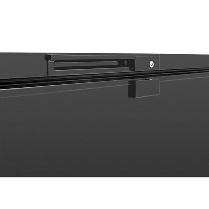 DA536 Nisbets Essentials vrieskist zwart 282Ltr