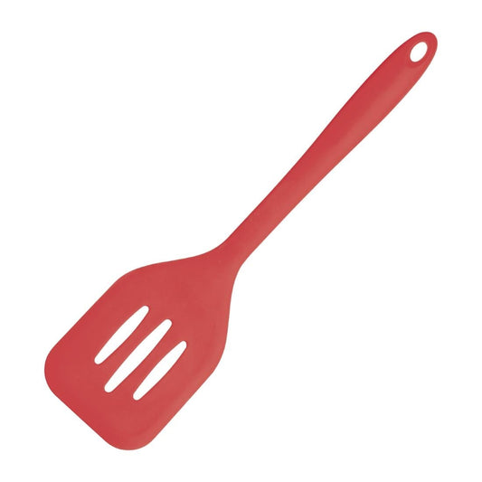 GL217 Vogue siliconen flexibele geperforeerde bakspaan rood 31cm