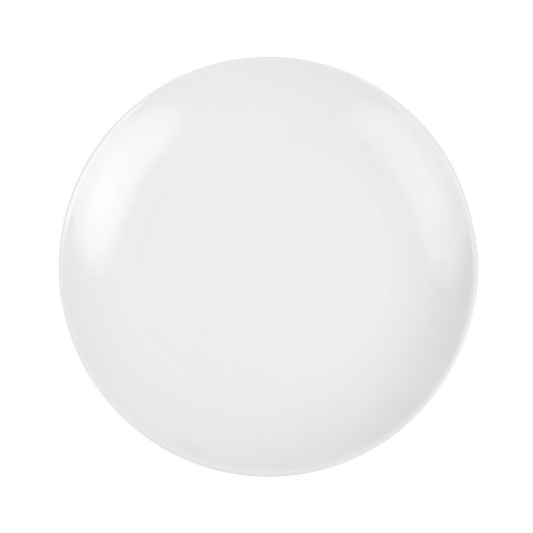 U077 Olympia Whiteware Coupeborden 20cm (12 Stuks)