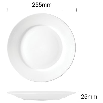 CC209 Olympia Athena Borden Met Brede Rand 25,4cm (12 Stuks)