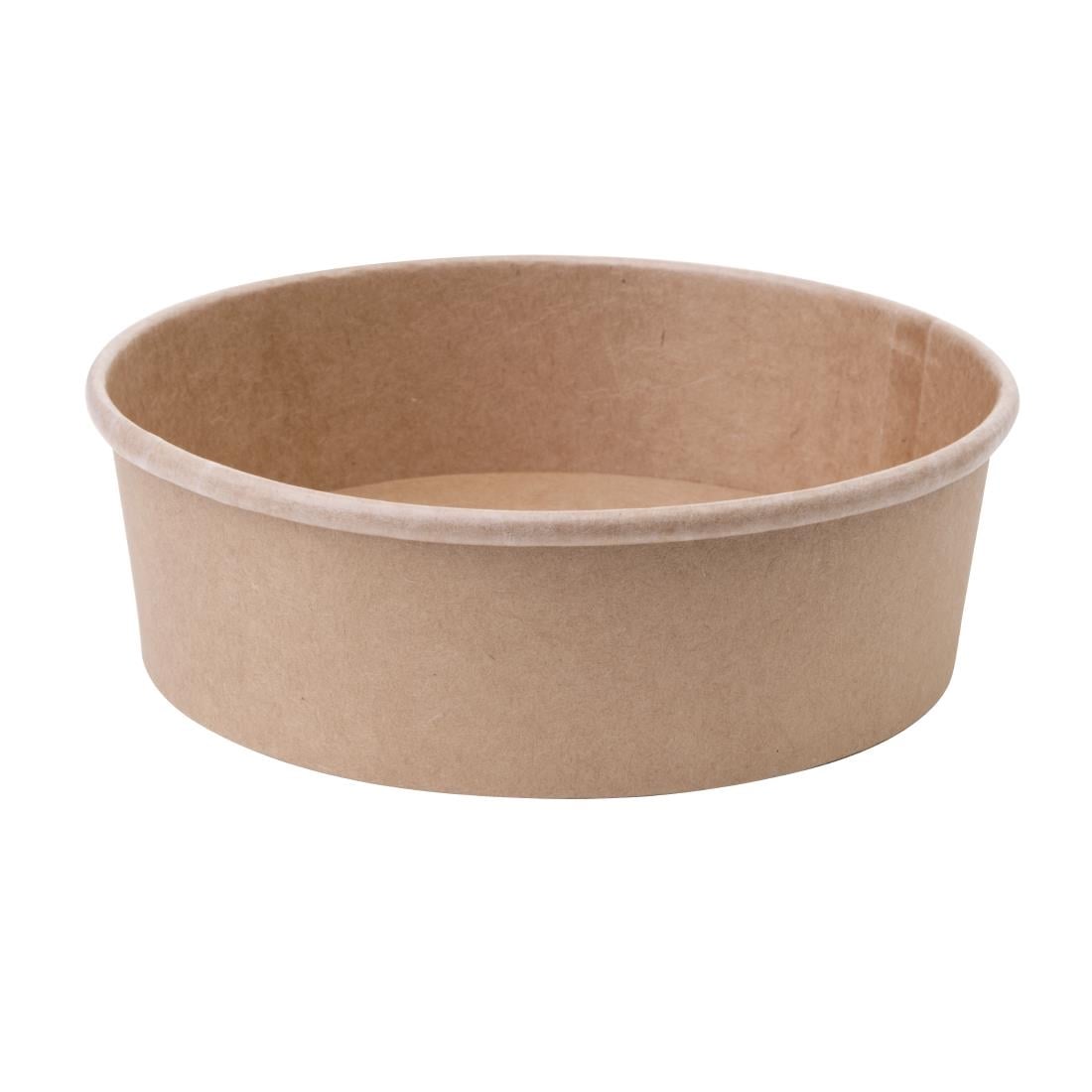 FB196 Fiesta Compostable ronde kraft saladeschaal 50cl (300 stuks)