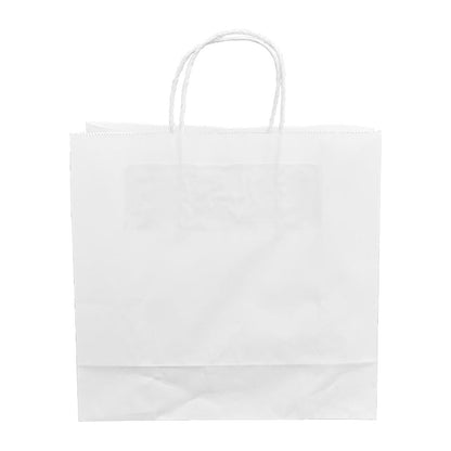 HY761 Fiesta Recyclebare Witte Papieren Tassen met Gedraaid Handvat Klein (250 stuks)