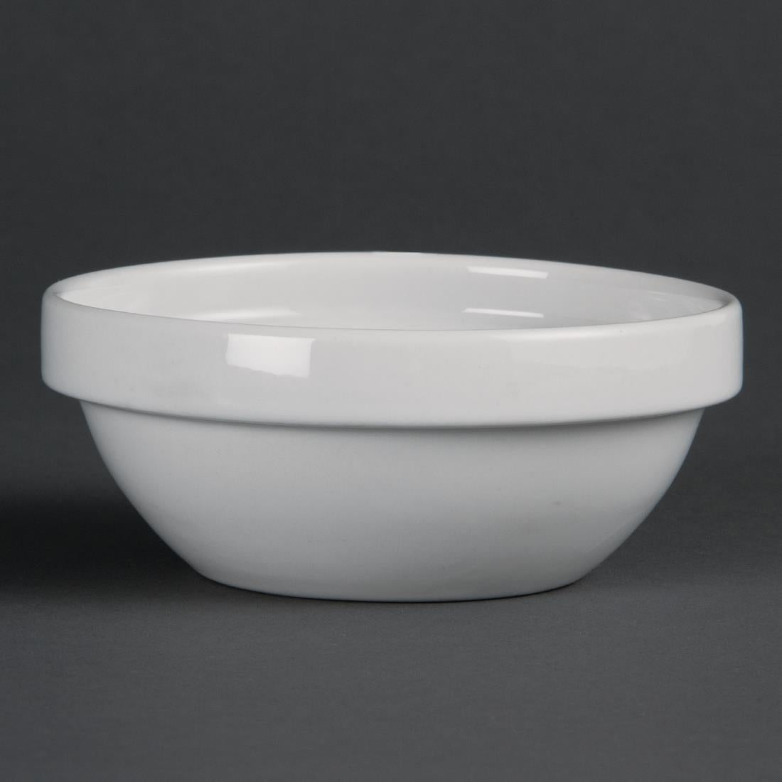 CE531 Olympia Whiteware Stapelbare Kom 11cm (12 Stuks)