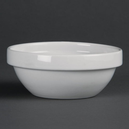 CE531 Olympia Whiteware Stapelbare Kom 11cm (12 Stuks)