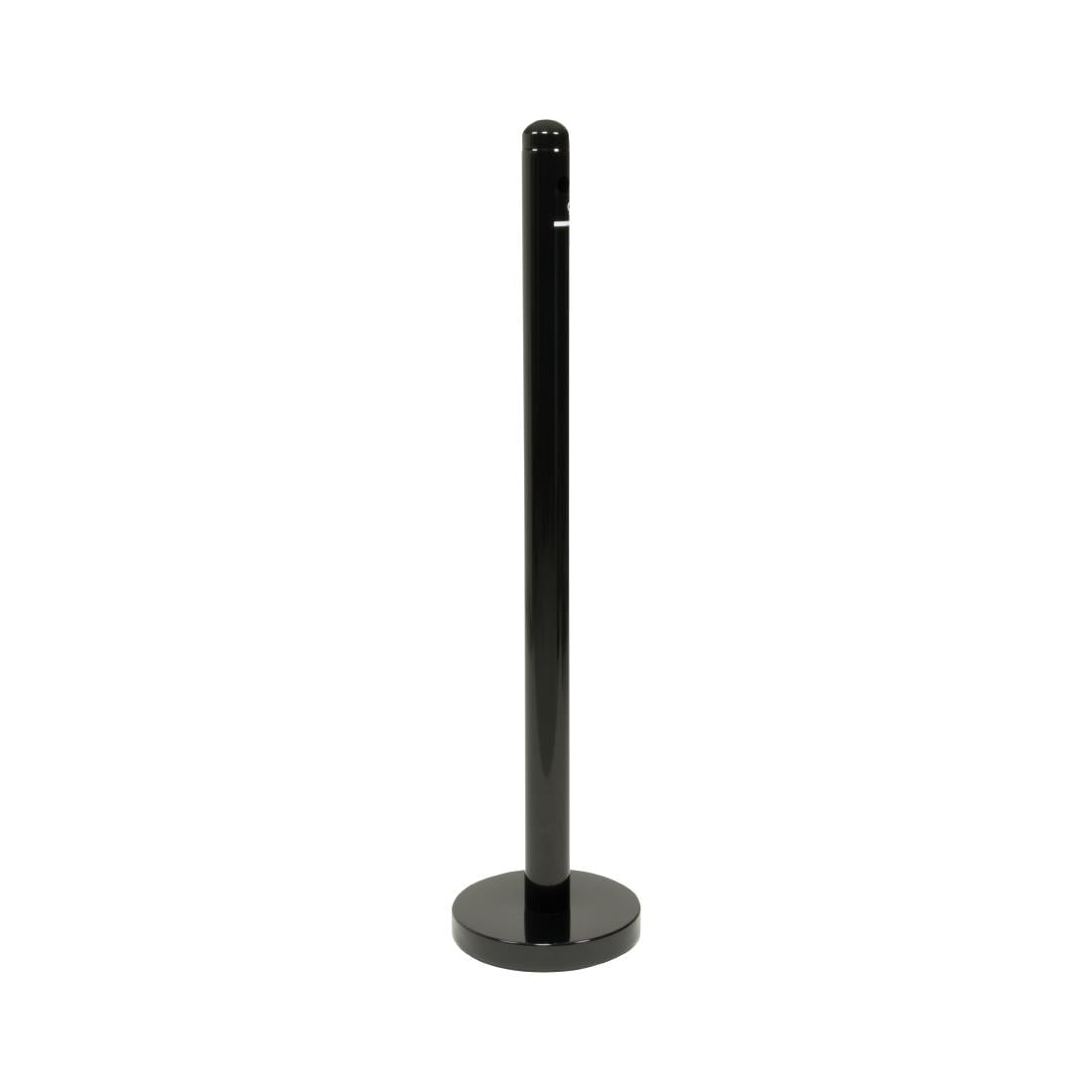 CU942 Securit Rookpaal en onderstel Zwart RVS - 100cm