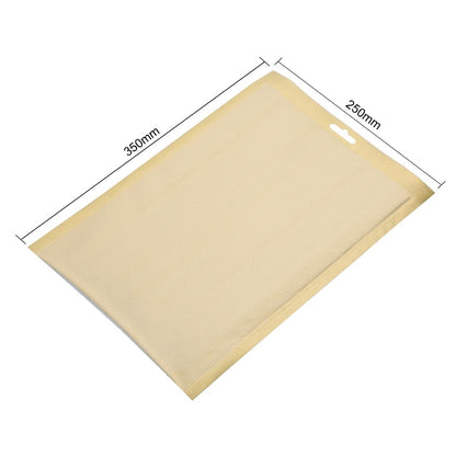 JA022 Vogue goudkleurige geribbelde vacuümzakken 250x350mm (100 stuks)