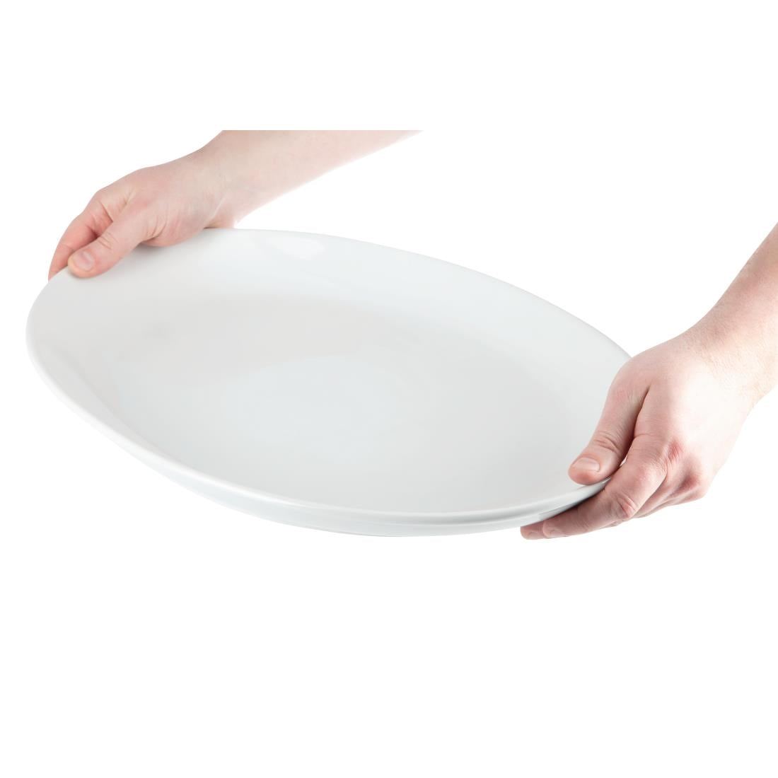 CC892 Olympia Whiteware Diepe Ovale Schaal 50cm