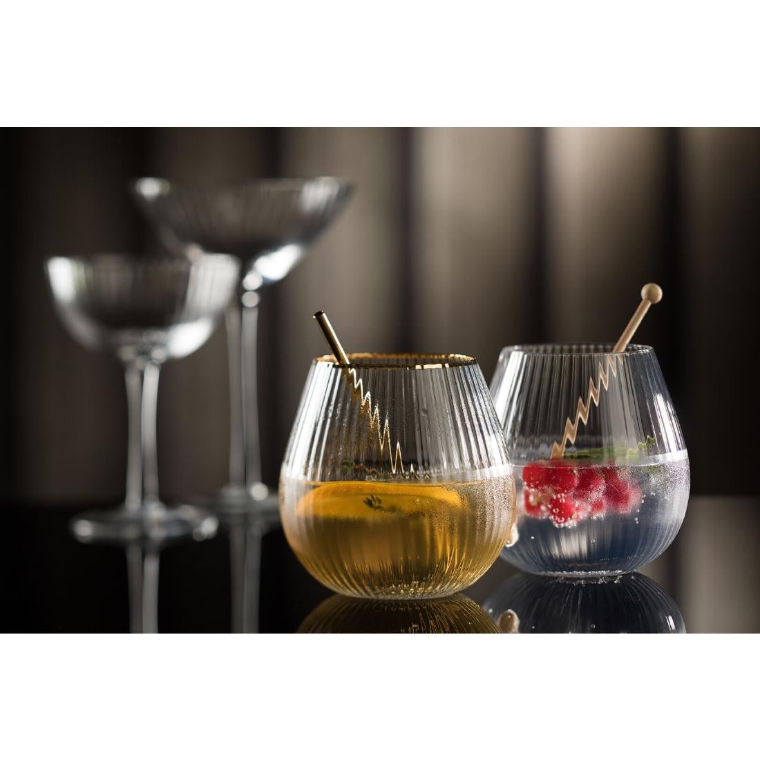 CZ043 Utopia Hayworth Stemless Gin-Glazen 650ml (6 stuks)