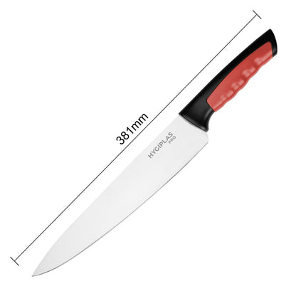 JD210 Hygiplas Pro koksmes rood 25cm