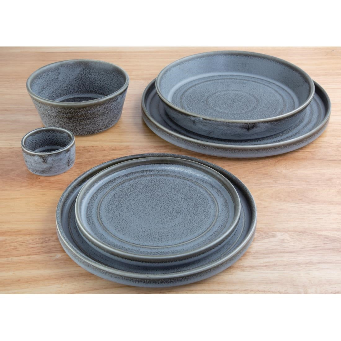 FD921 Olympia Cavolo Plat Rond Bord - 220mm (6 Stuks)