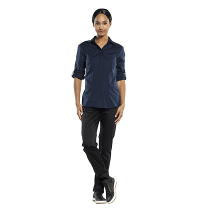 BA134-XXL Chaud Devant Dames Ufx Marineblouse Xxl