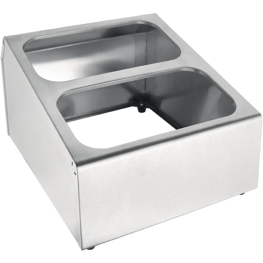 CP541 Vogue rvs gastronorm rek vierkant