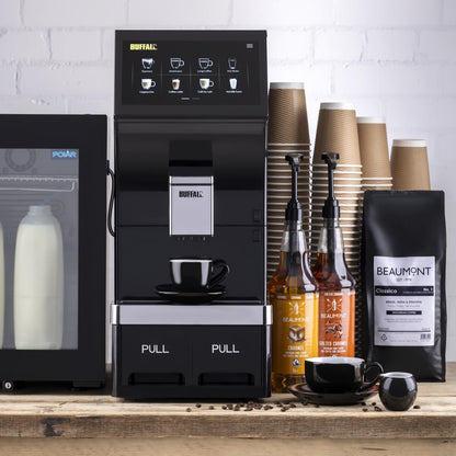 GM949 Buffalo Bean To Cup Koffiemachine Met Groot Touchscreen