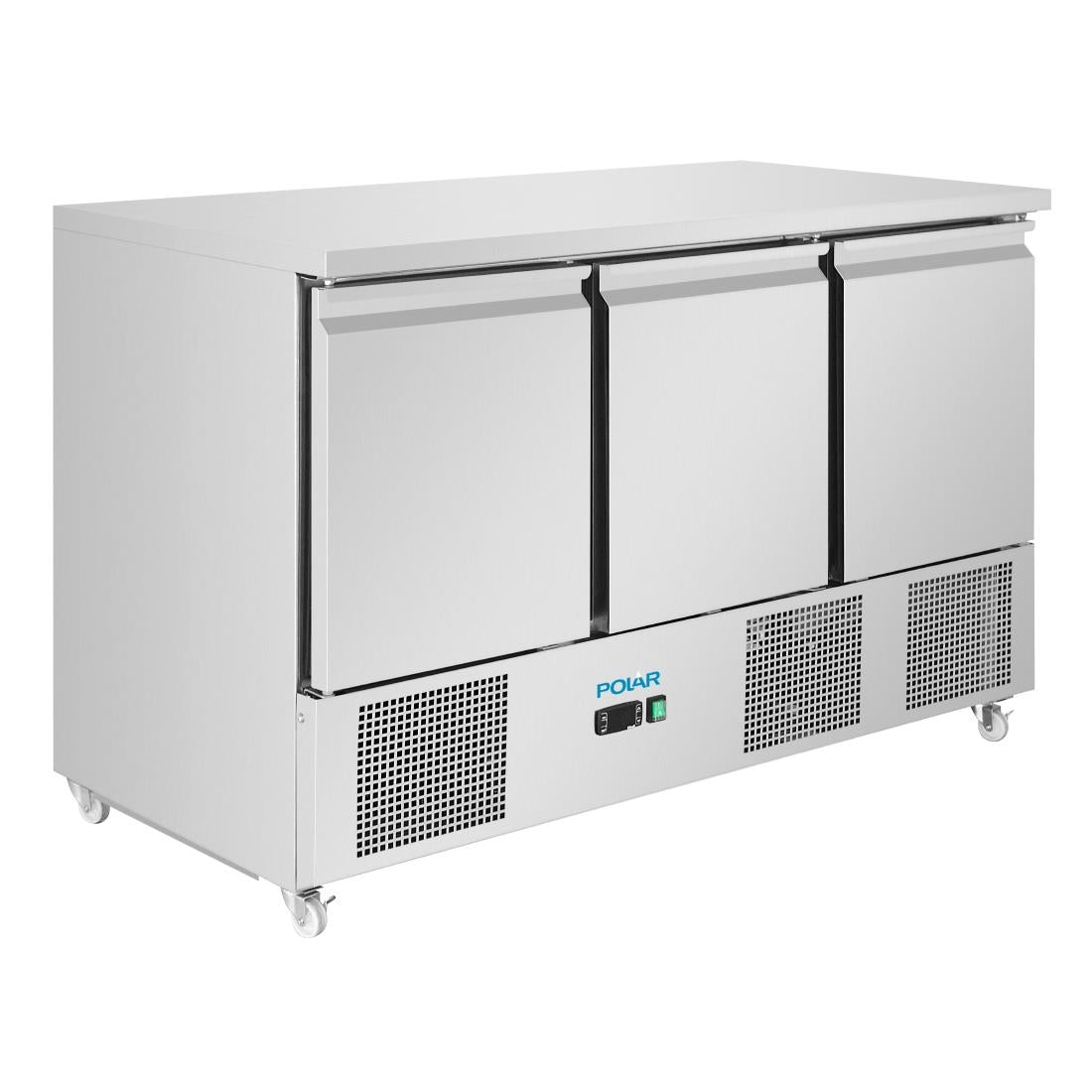 UA090 Polar U-Series Geventileerde 3-Deurs Saladette 400Ltr