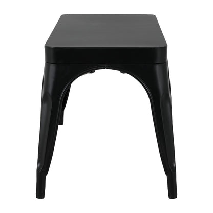 JA328 Bolero Bistro Metalen Bank Zwart 1000mm (2 stuks)