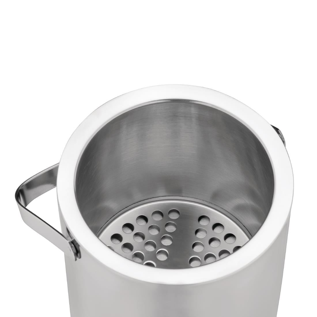 L279 Olympia ijsemmer met deksel en tang 1,23Ltr
