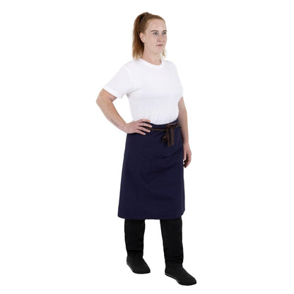 BA165 Southside Katoenen Canvas Bistro Schort Marine