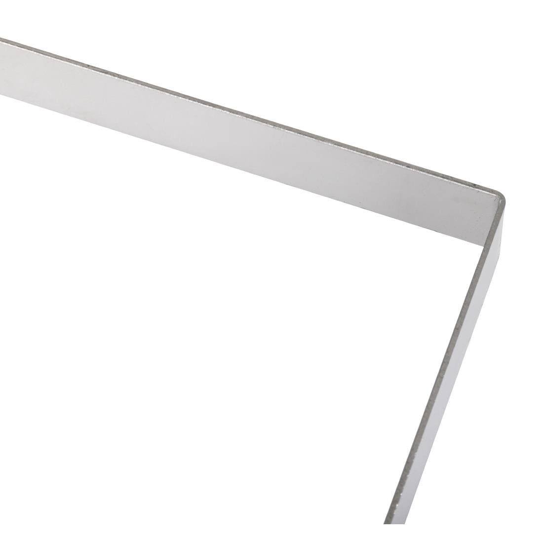 GM387 De Buyer vierkante vorm RVS 20x2cm