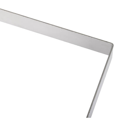 GM387 De Buyer vierkante vorm RVS 20x2cm