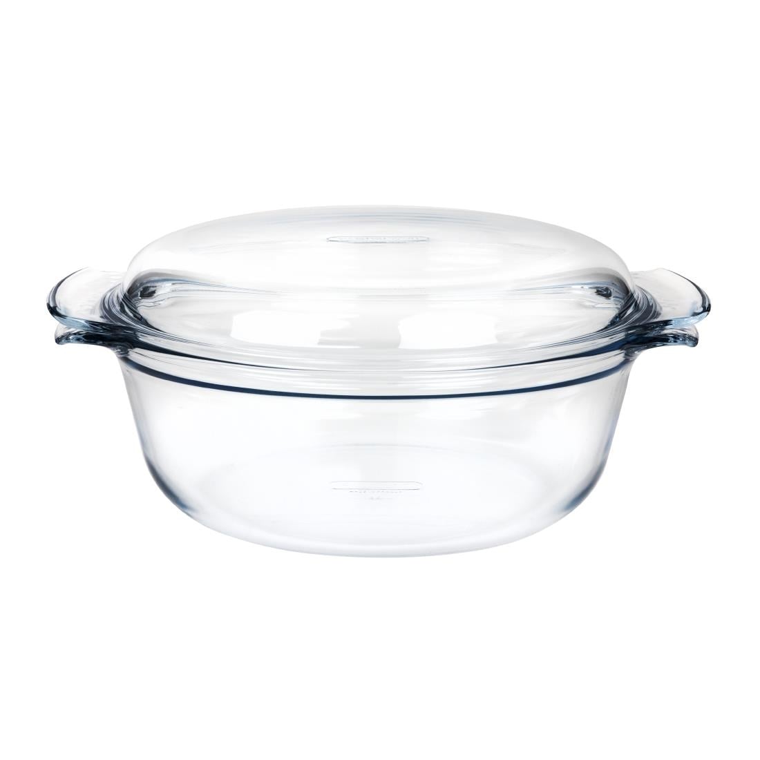 P590 Pyrex ronde glazen casserole 5,1Ltr
