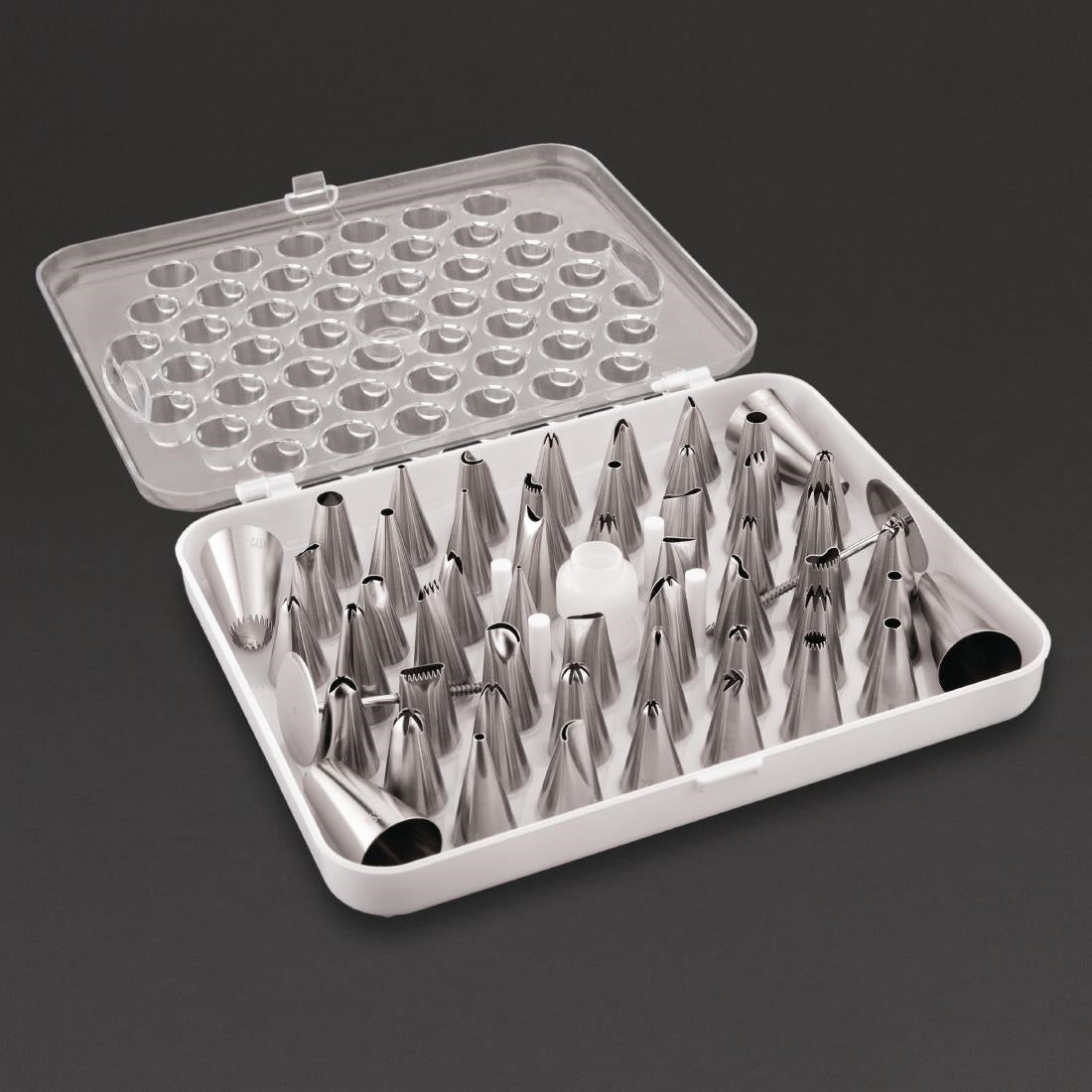 CP106 Vogue RVS spuitmondjes set 52-delig