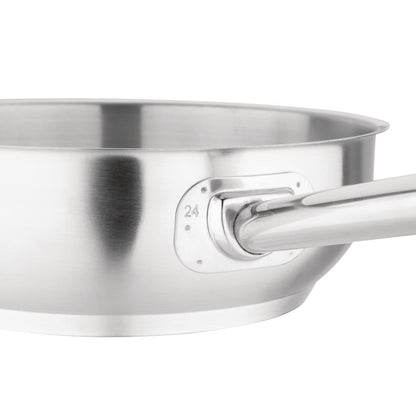M923 Vogue RVS inductie sauteuse 24cm