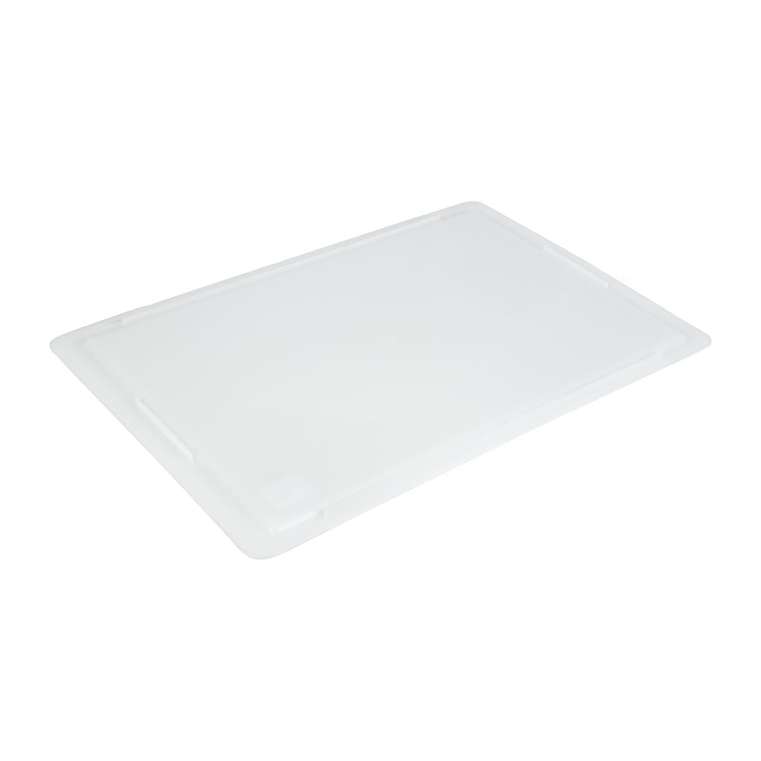 FS332 Cambro polyethyleen deksel voor pizza deegkrat 60x40x2cm
