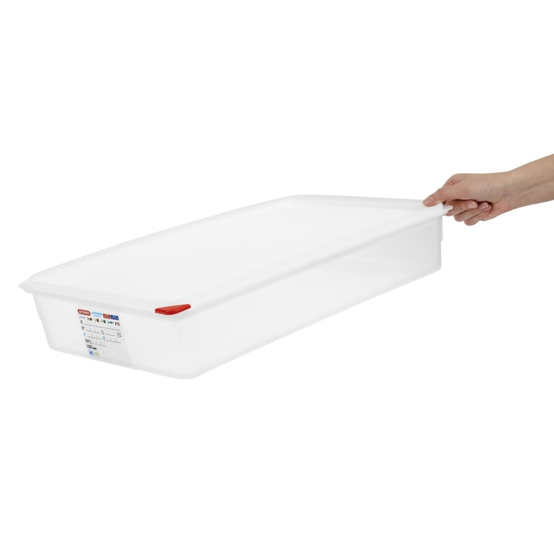GL260 Araven GN 1/1 voedseldoos met deksel 13,7Ltr (4 stuks)