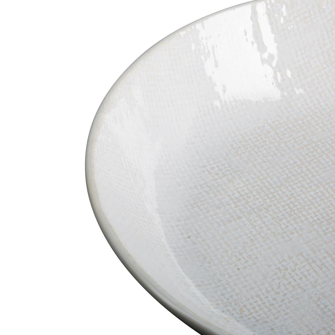 FU228 Olympia Denim Witte Coupe Kommen 220mm (6 Stuks)