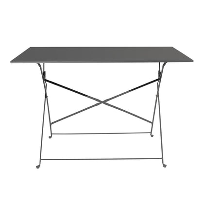 CH968 Bolero Pavement Style Klaptafel Zwart 1100mm x 700mm