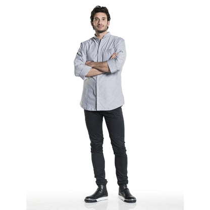 BA013-M Chaud Devant Nordic Grey heren koksbuis maat M