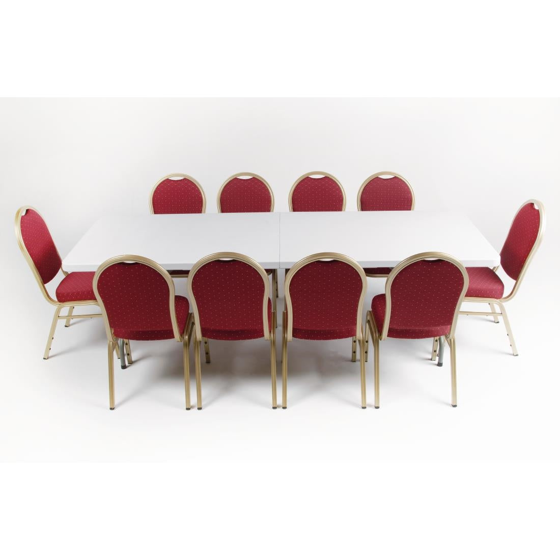 CF375 Bolero inklapbare tafel 244cm wit