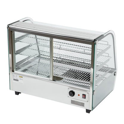 CD232 Buffalo warmhoudvitrine 160L 67(h) x 86,8(b) x 56,8(d)cm