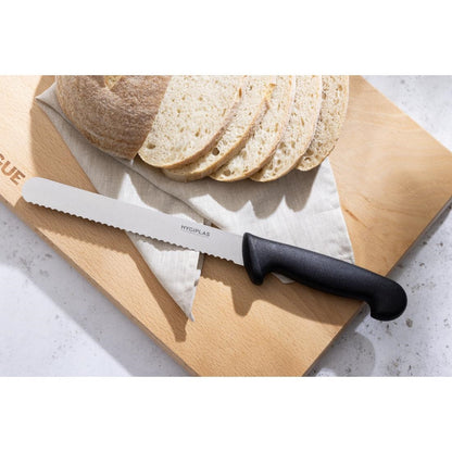 D734 Hygiplas broodmes zwart 20,5cm