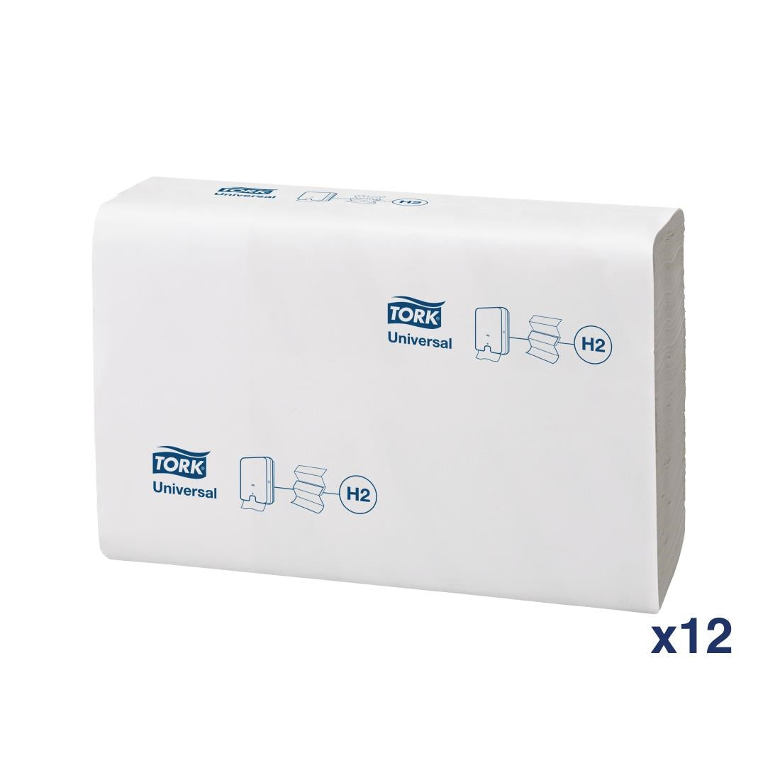 DL931 Tork Z-gevouwen handdoeken 1-laags wit (12 stuks)