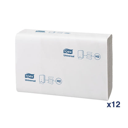 DL931 Tork Z-gevouwen handdoeken 1-laags wit (12 stuks)