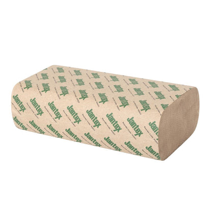 HX935 Jantex Groen 100% Gerecyclede Z-Vouw Handdoeken 2-laags (2250 Vellen)