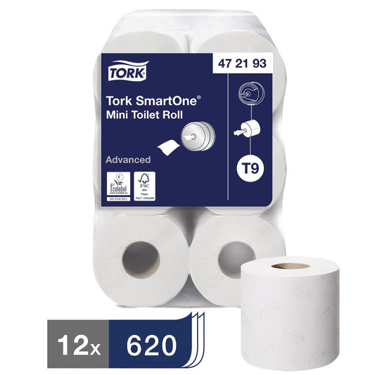 FA700 Tork SmartOne mini toiletrollen (12 stuks)