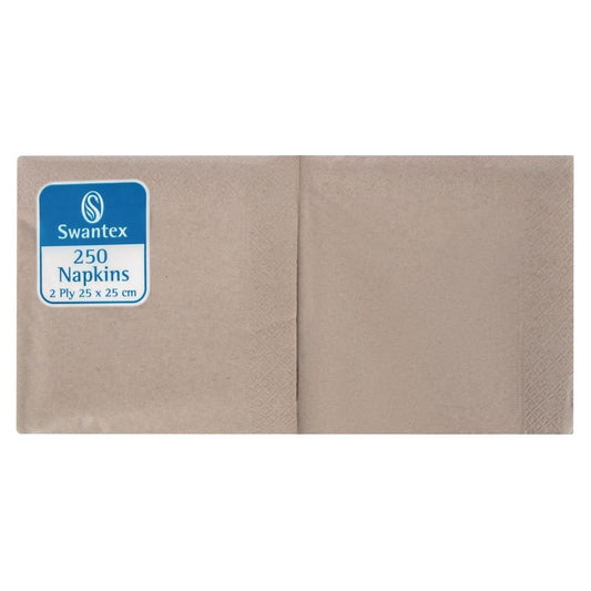 DB485 Kraft cocktailservetten composteerbaar 25cm (2000 stuks)