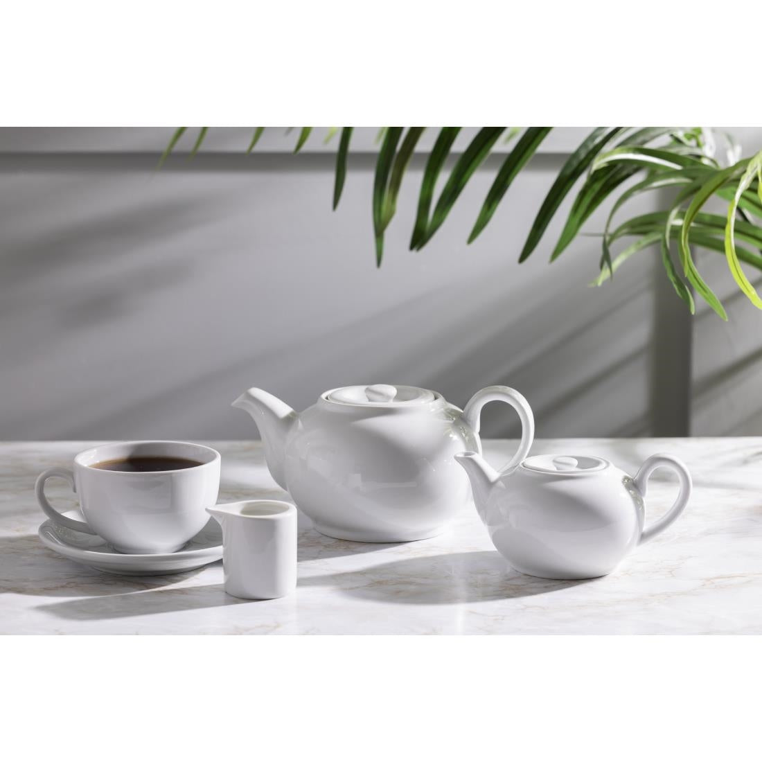 CB473 Olympia Whiteware theepotten 42,6cl (4 stuks)